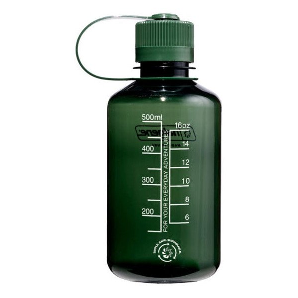 Nalgene Narrow Mouth Sustain Bottle 0.5L - jade