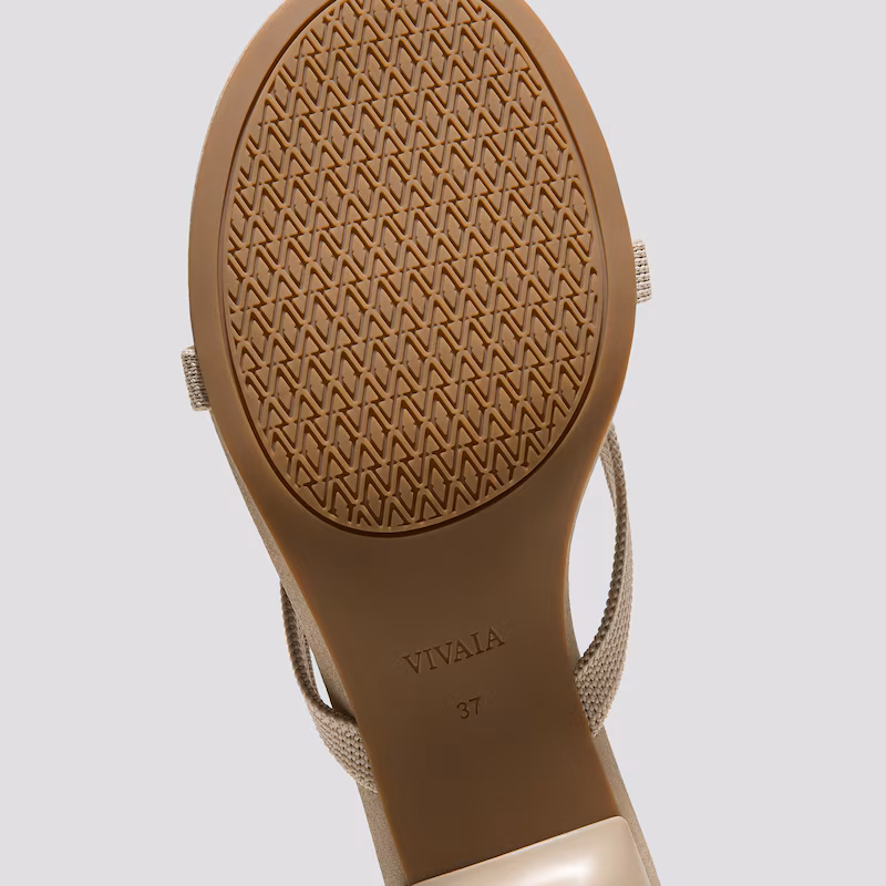 Round-Toe Kitten-Heel Sandals (Emeline)
