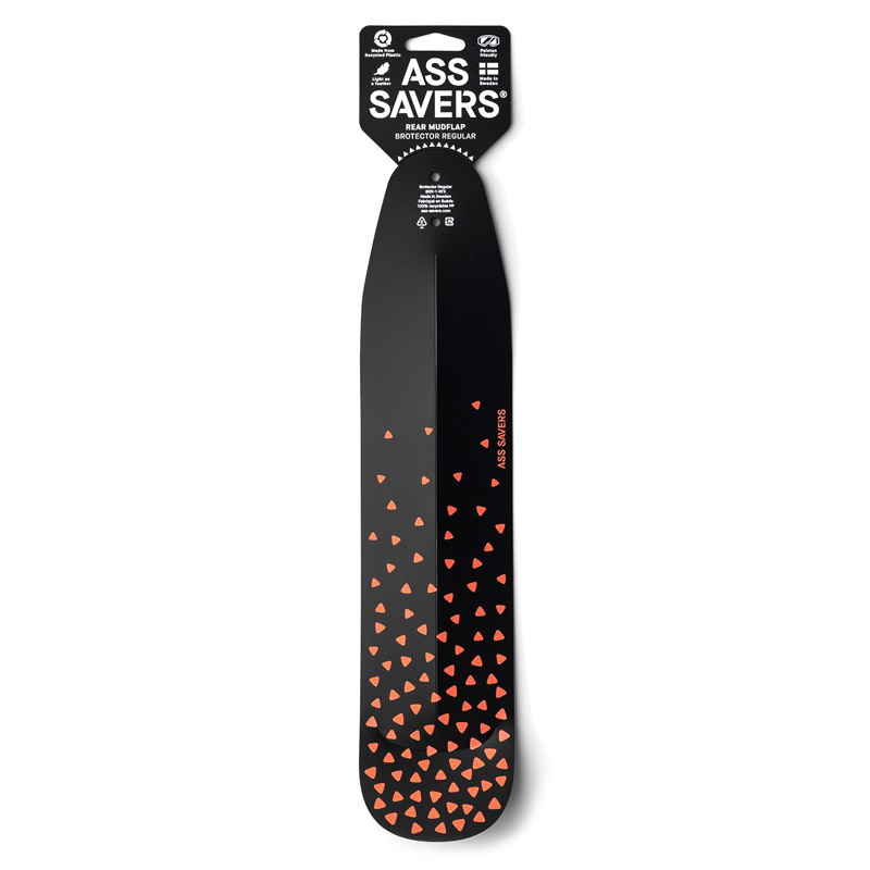 Ass Savers BroTector Rear Mudflap Extension - Reflective Red