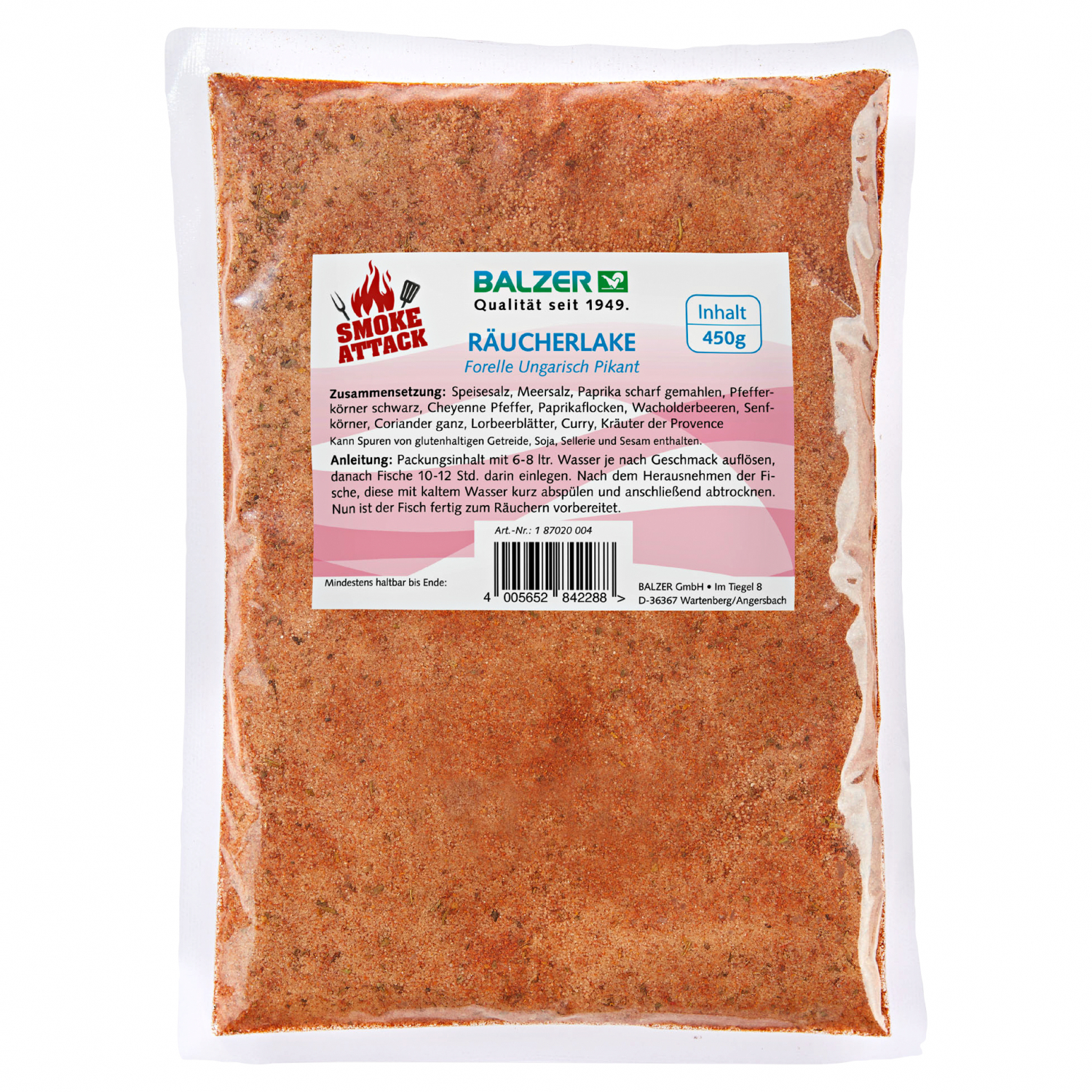 Balzer Smoker Brine (Trout Ungaris)