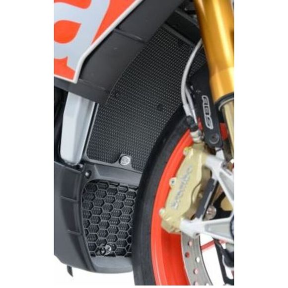 R&G Racing Aluminum Radiator Guard - BlackRef : RGR0001