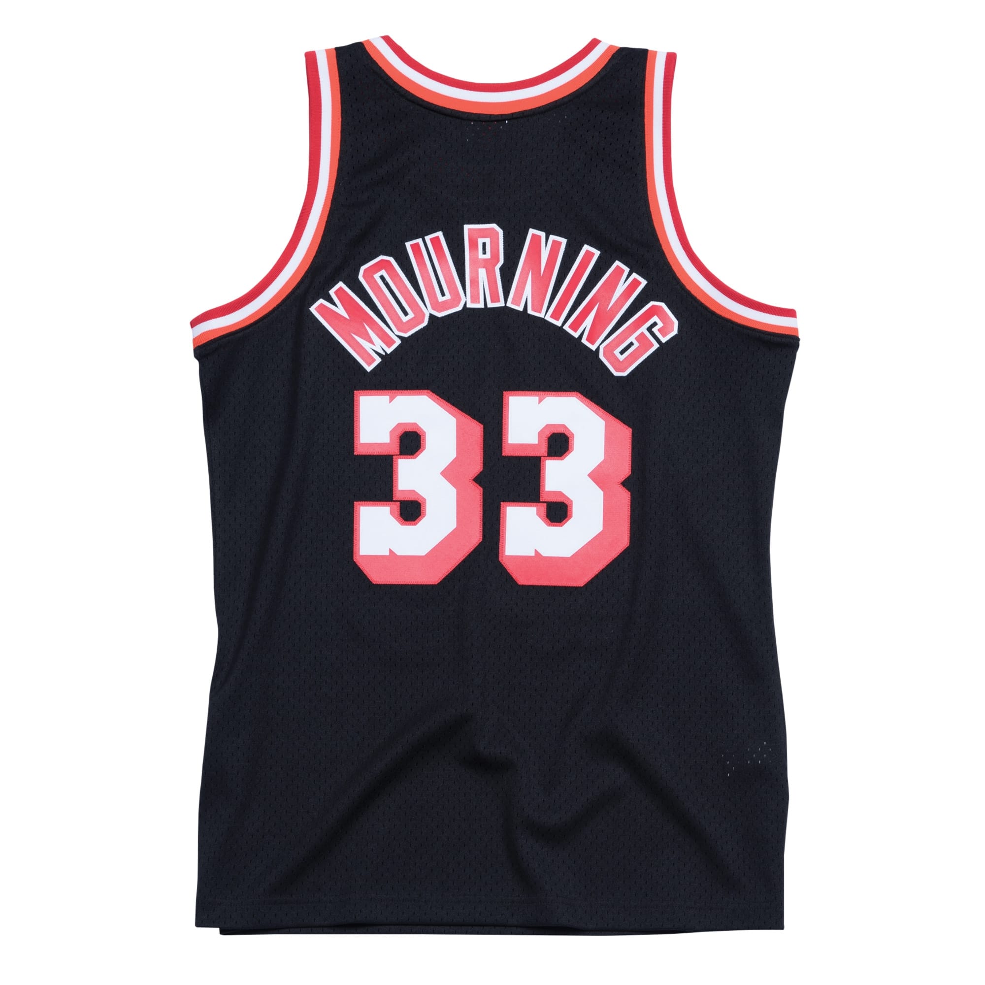Alonzo Mourning #33 Miami Heat 1996-97 Mitchell & Ness Swingman NBA Jersey