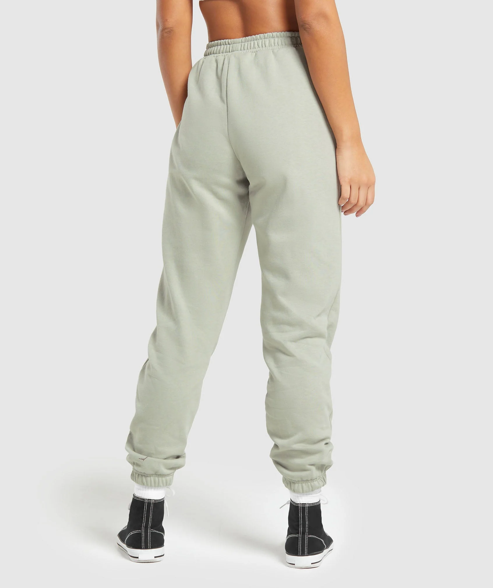 Built Graphic Joggers Stone Grey