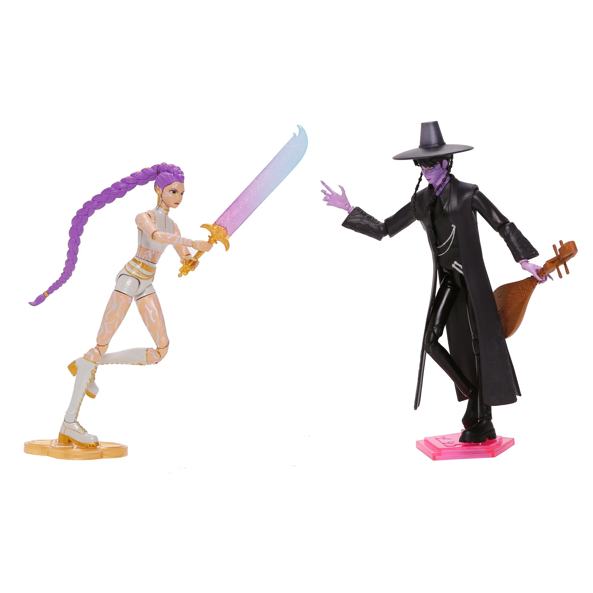 KPop Demon Hunters Rumi and Jinu Action Figure 2-Pack