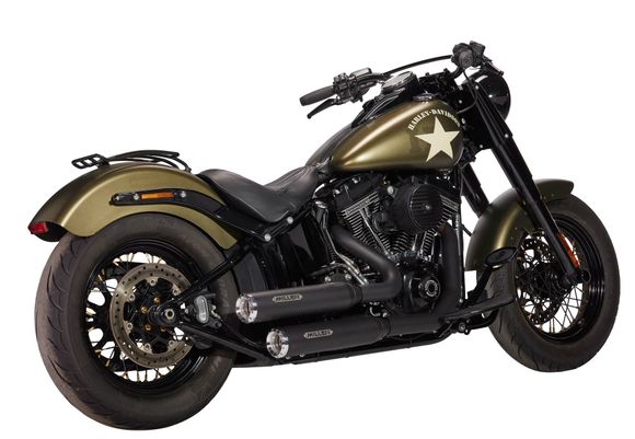 Complete Line Miller Exhaust Polished Standard TipRef: Mil00762A / Hd-Oshcs.00