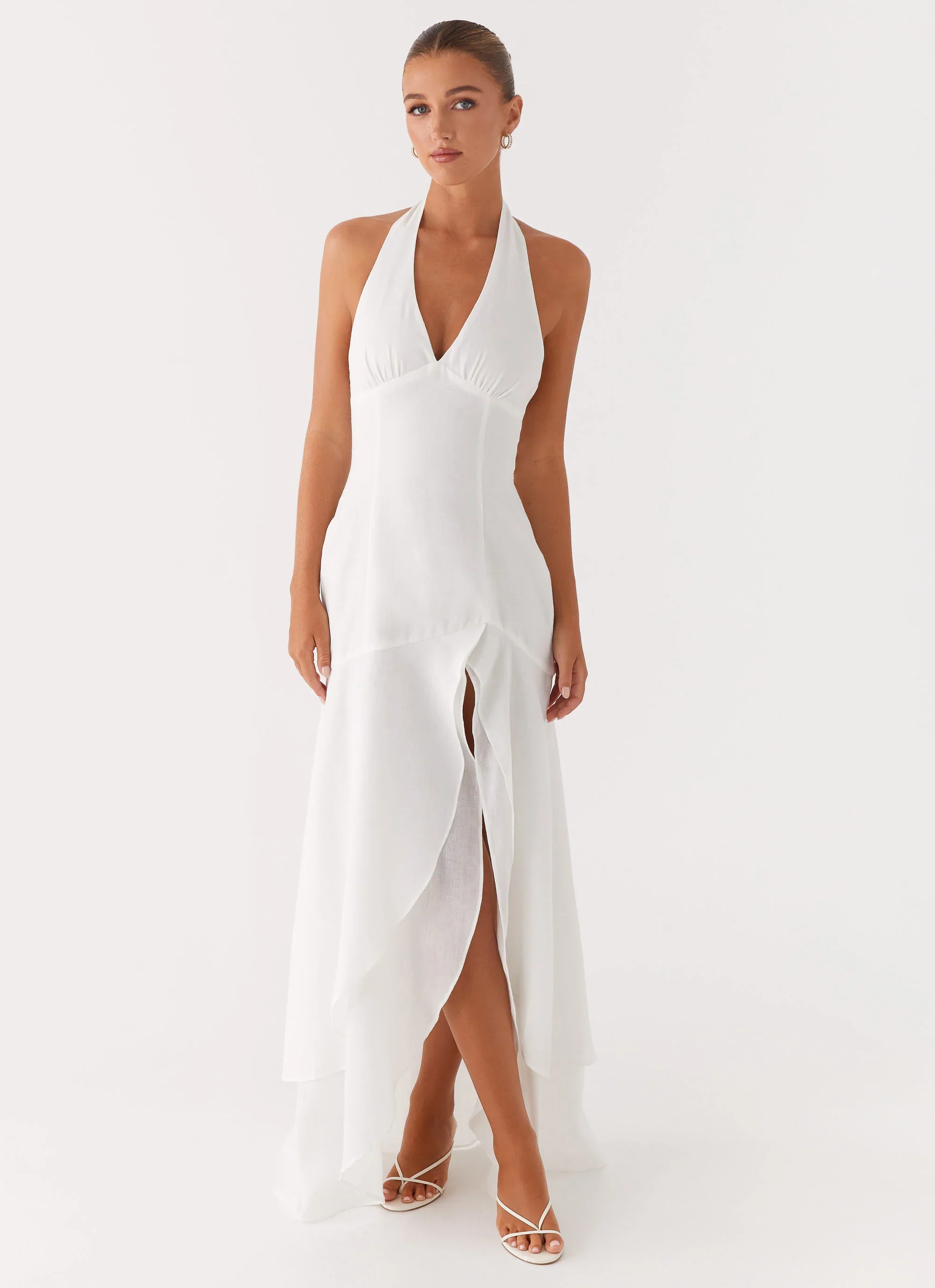 Turu Maxi Dress - White