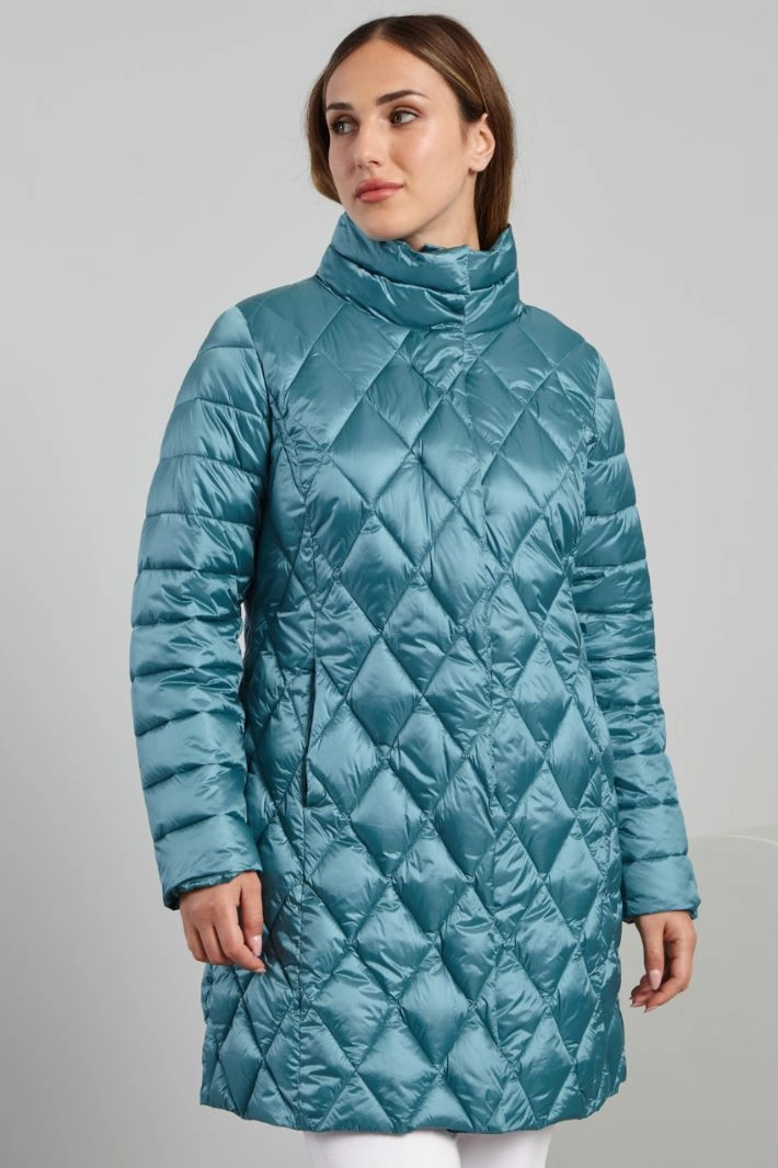 High collar padded jacket - SUGAR PAPER
