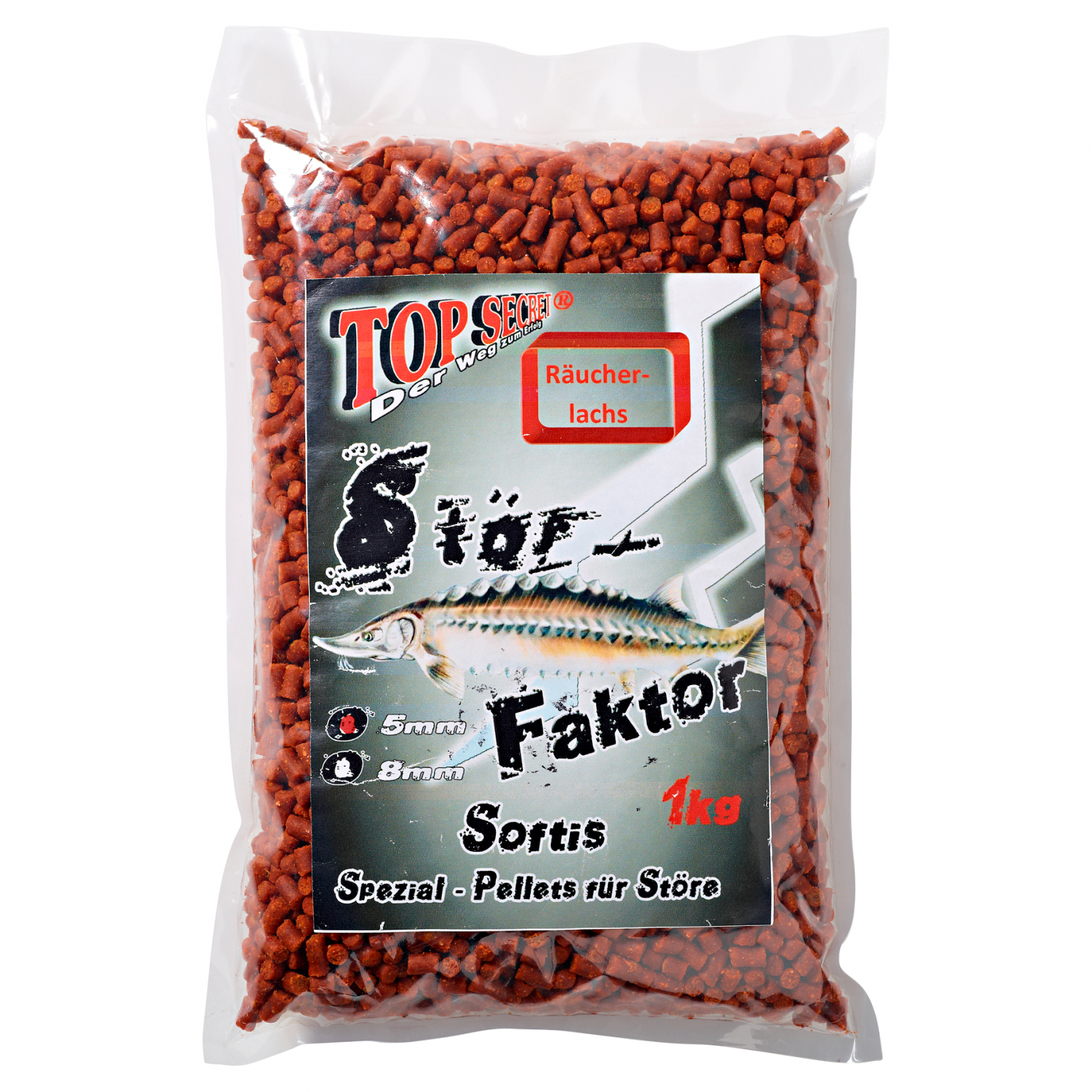 Top Secret Pellets Stör Faktor (Smoked Salmon Flavour)