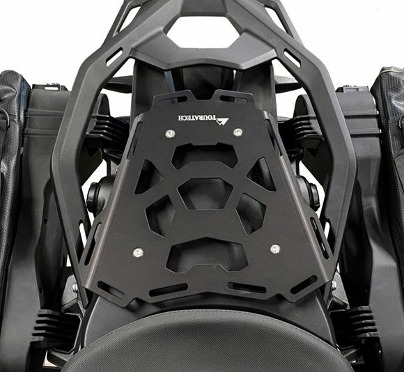 Touratech Aluminum Luggage Rack - BlackBMW 1300 R 1300 GS - 2023 - 2026Ref: Trt01263A / 01-035-5460-0
