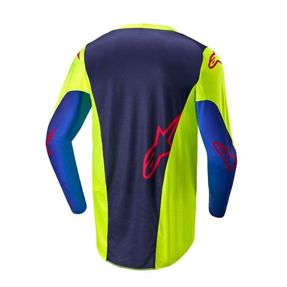 Maillot cross Alpinestars RACER - HOEN 2025 - Jaune / BleuRef : AP12777-YFBNN