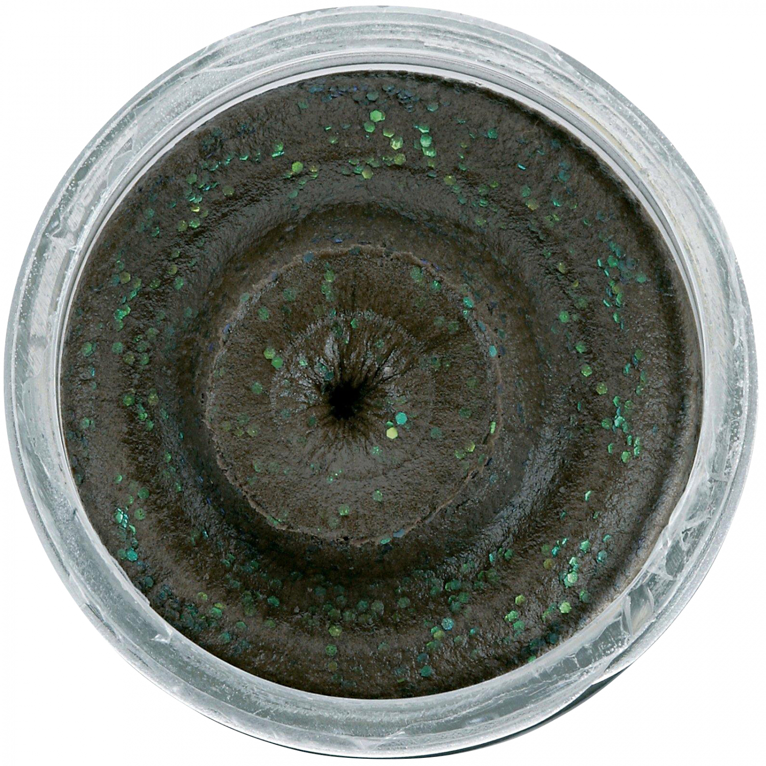 Berkley PowerBait® Sinking Glitter Trout Dough (Black Glitter)