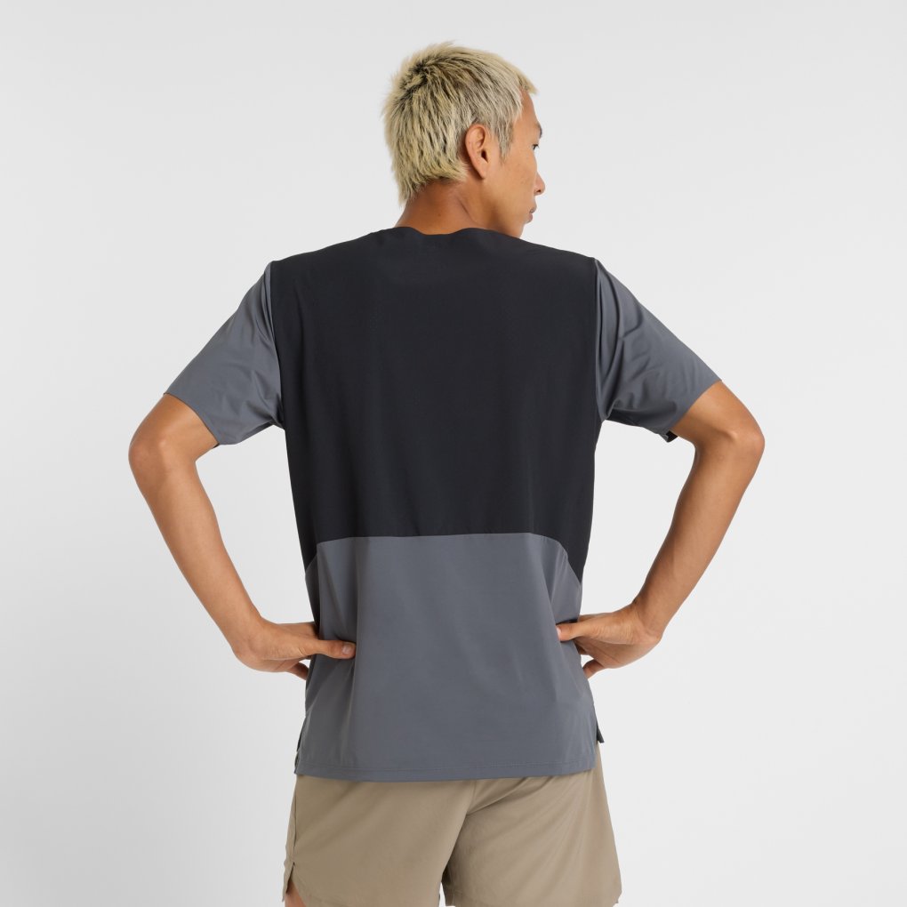 New Balance Race Day T-Shirt Men - Graphite