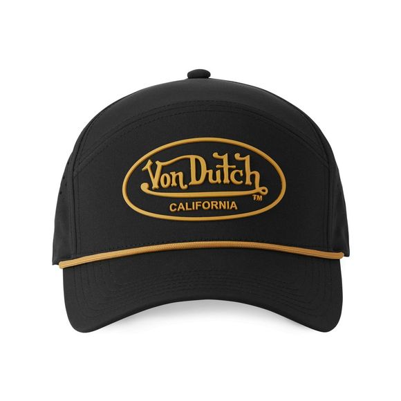 Casquette Von Dutch CORD - NoirRef : VDH0284 / VD/1/C6P/CORD/07-TU