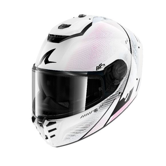 Shark SPARTAN RS SPEED-TECH Full Face Helmet - White / PurpleRef: Sh1877-C58646