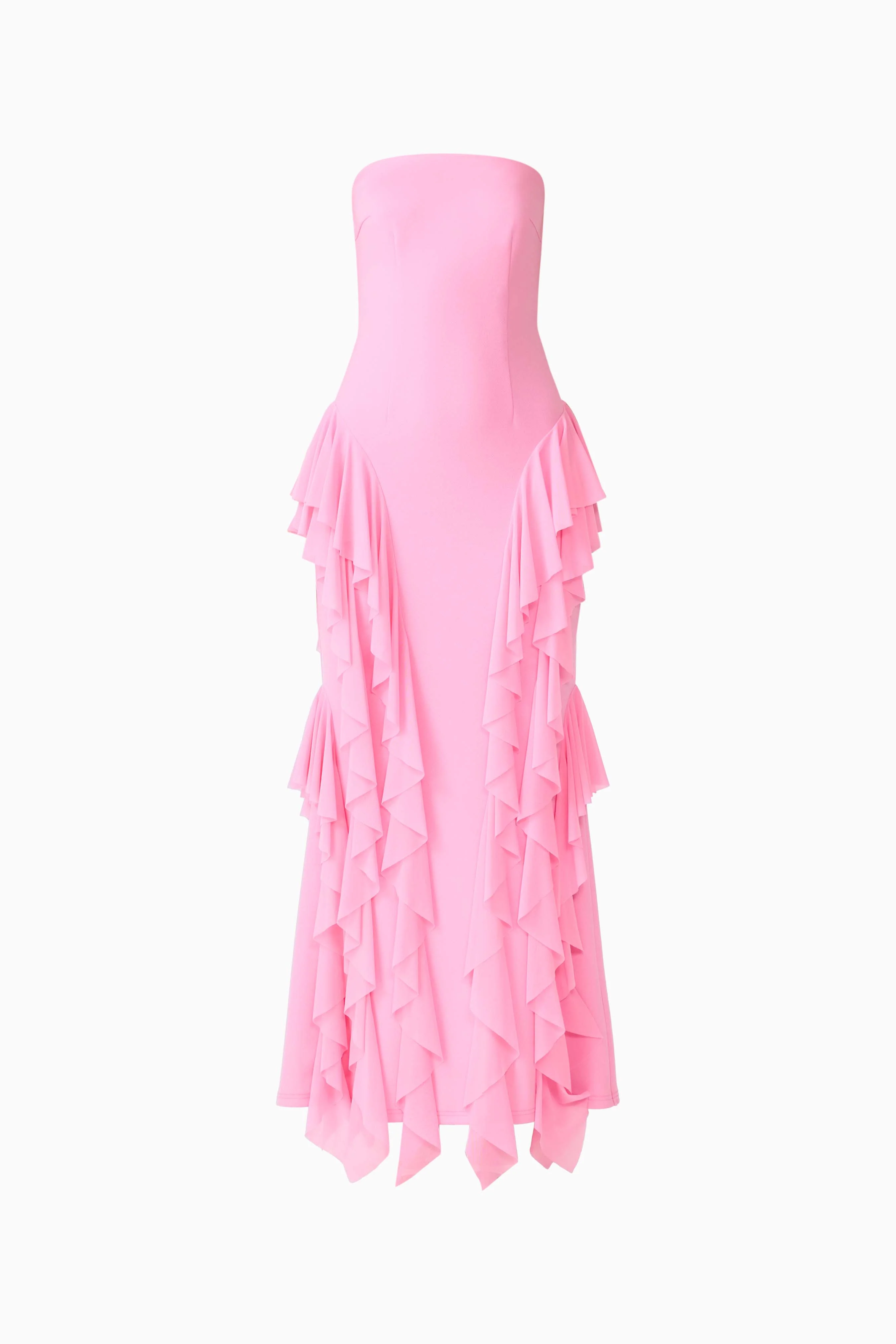 Amelina Strapless Gown in Pink