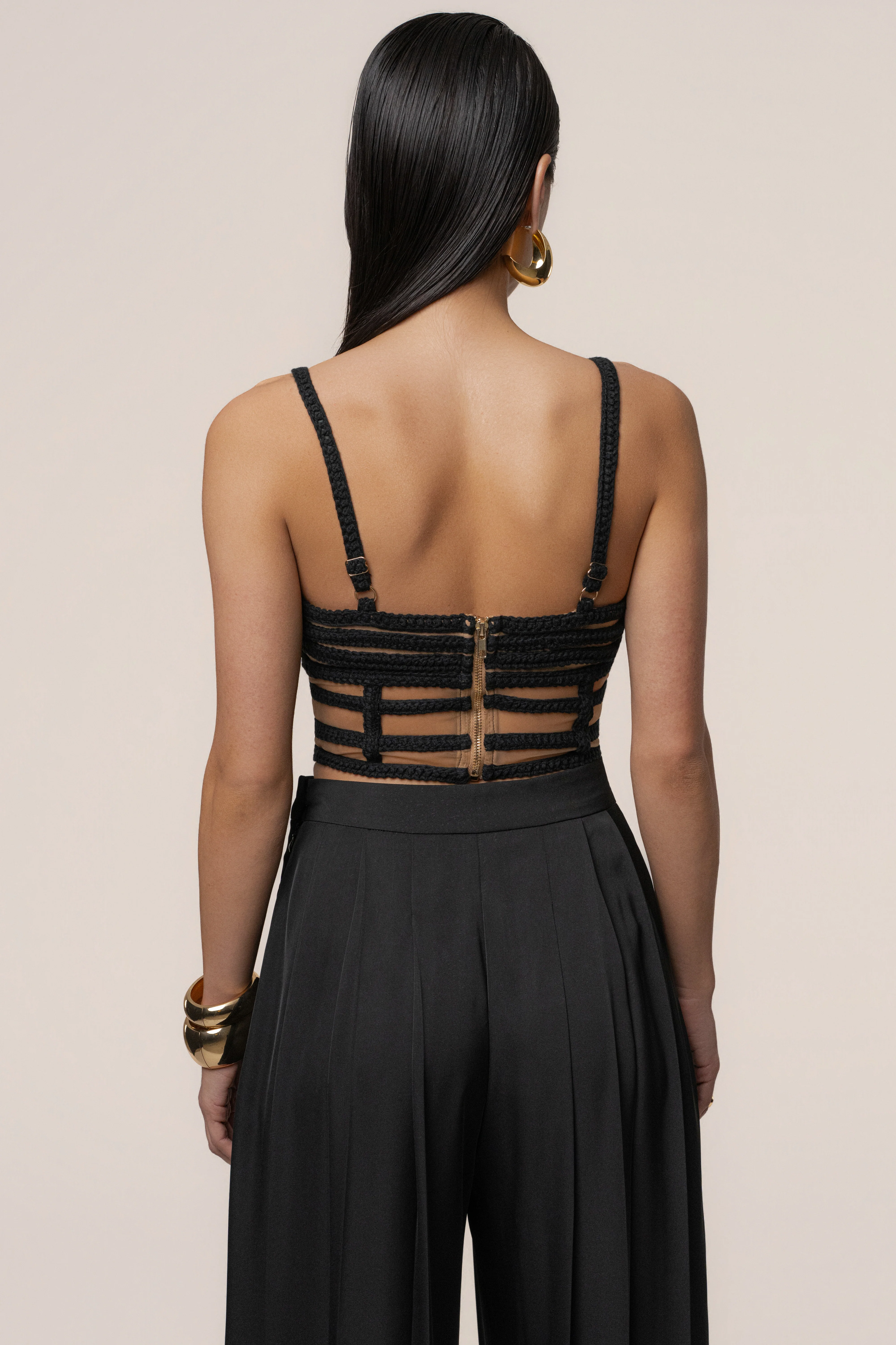 Black Serenity Bay Top