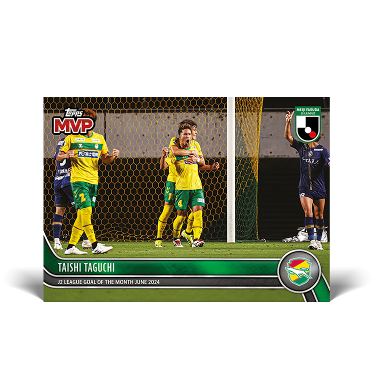 Taishi Taguchi - J2 League Goal of the Month - June 2024 - 2024 J-League® Topps Now® Card 24