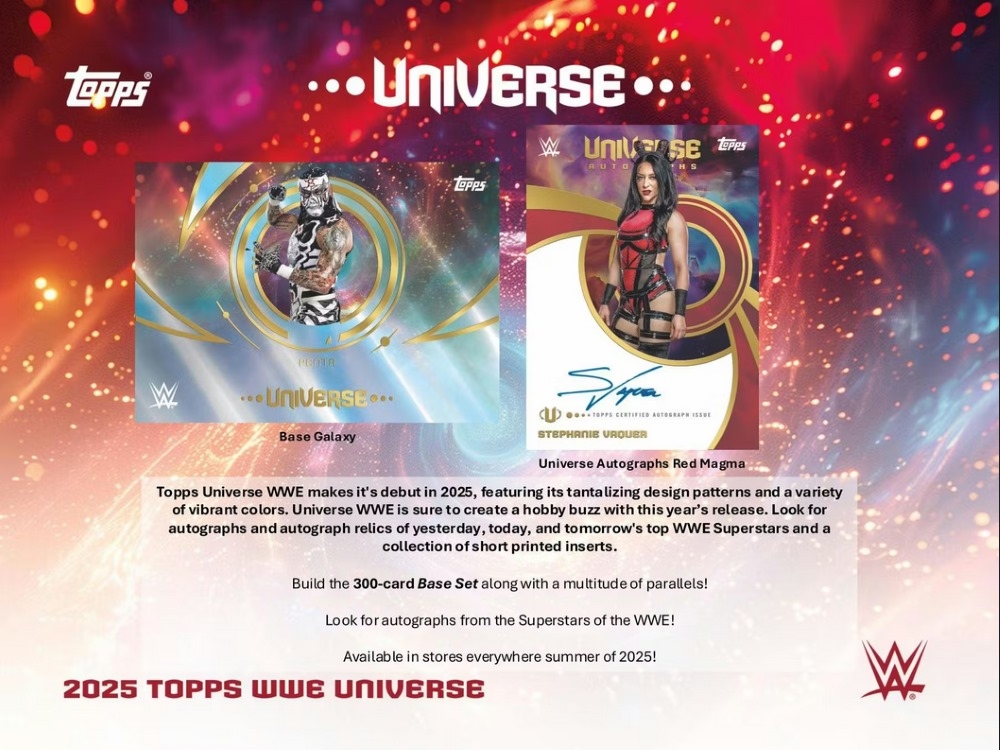 2025 Topps Universe WWE Blaster Box