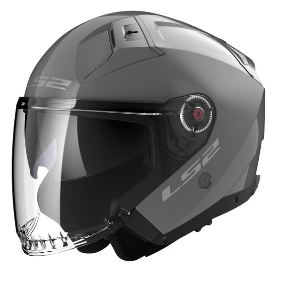 LS2 OF603 INFINITY II Jet Helmet - GreyRef: LS0796-C58561