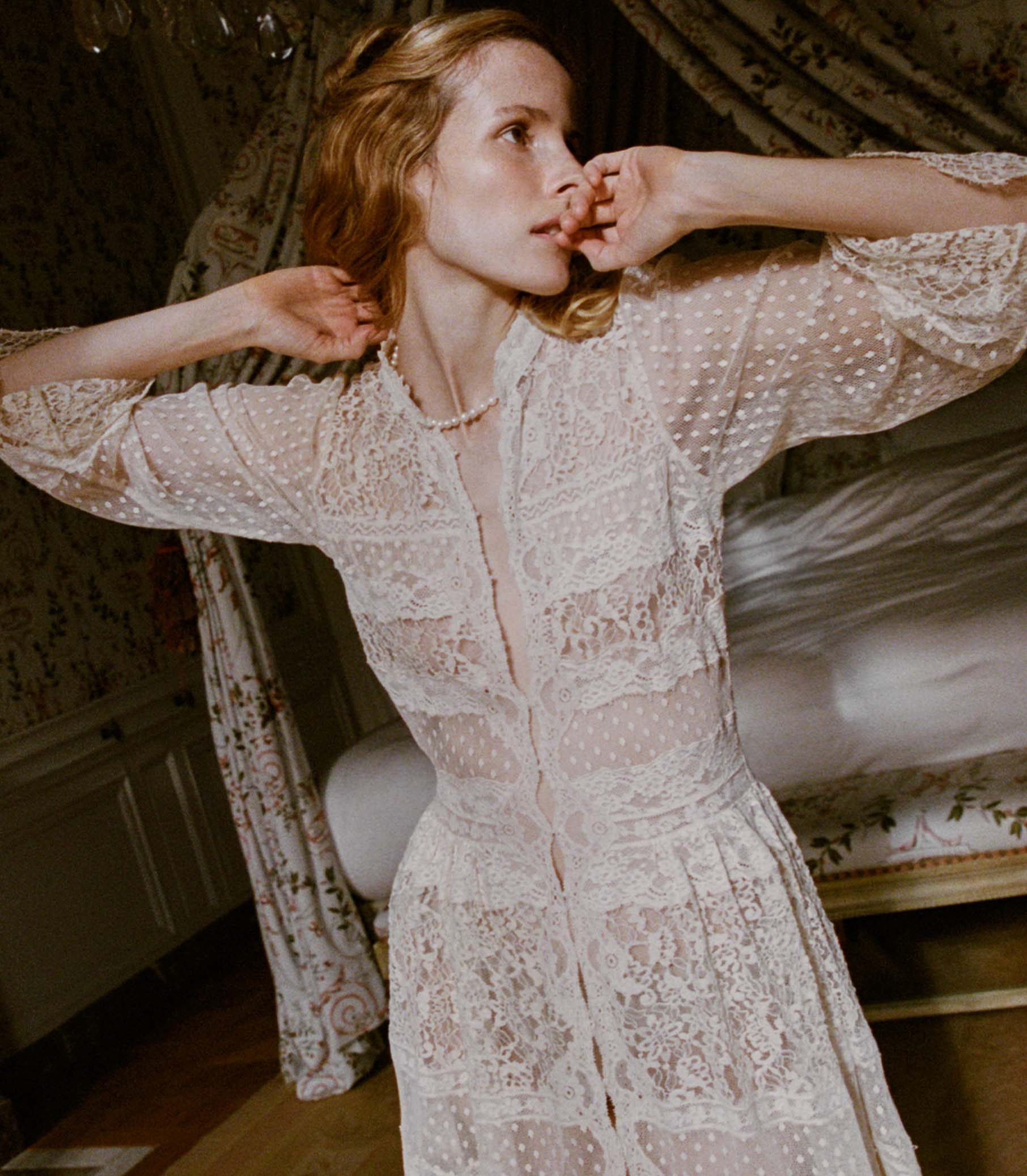 Primrose Anniversary Maxi Dress - Candlelight