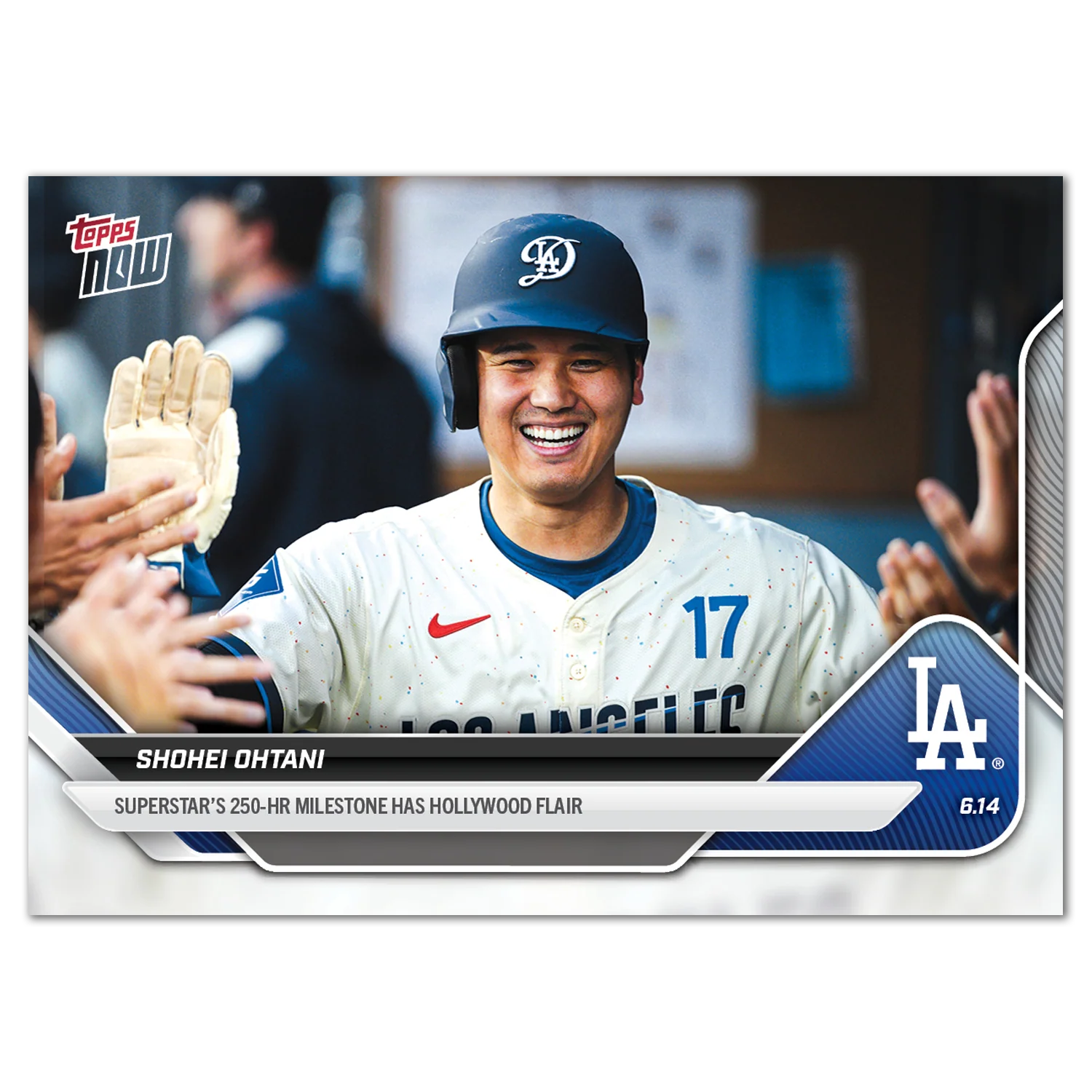Shohei Ohtani - 2025 MLB Topps NOW® - Card 298