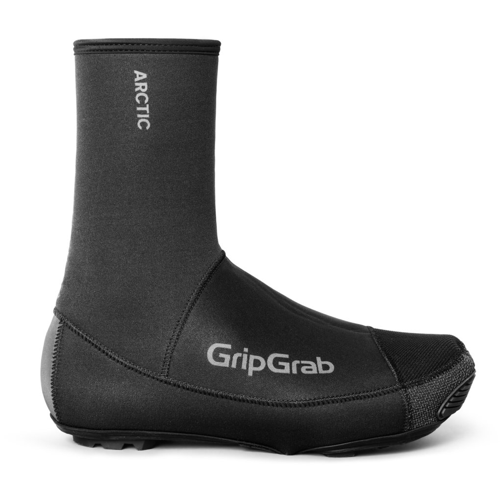 GripGrab Arctic II Deep Winter Waterproof Gravel Shoe Covers - Black