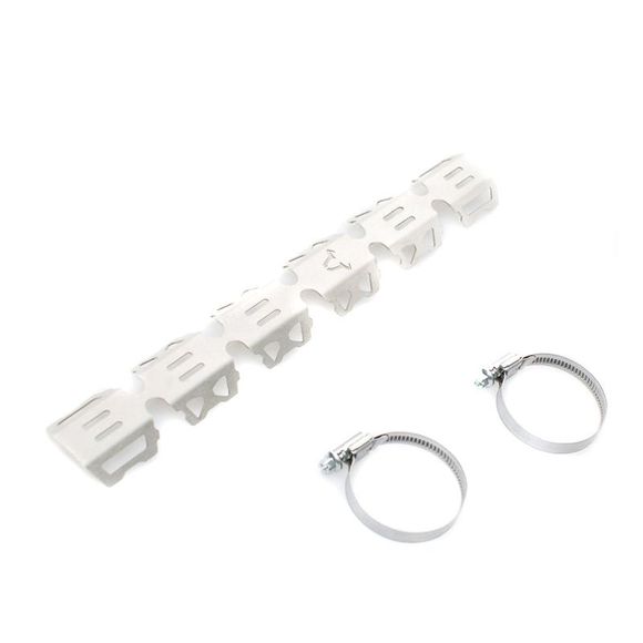 SW-MOTECH exhaust protection FOR MANIFOLDS WITH DIAMETER 32 TO 50 MM Universal - GrayRef: KRS.00.169.10000/S