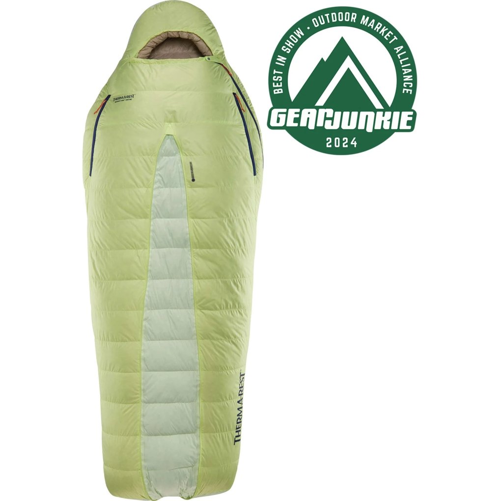 Therm-a-Rest Boost 650 32F/0C Sleeping Bag - Long - Meadow Green