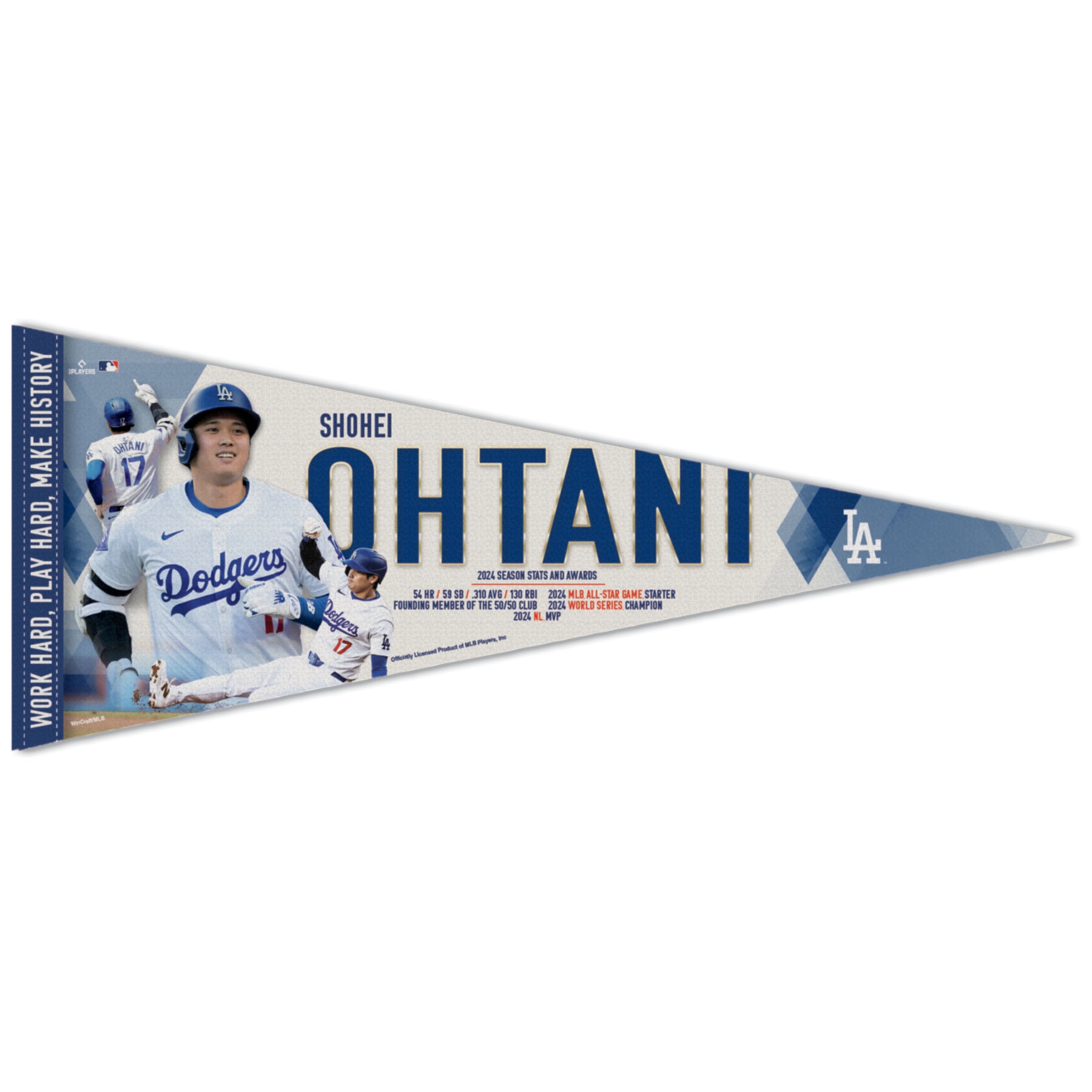 Shohei Ohtani Los Angeles Dodgers Milestone Premium MLB Pennant