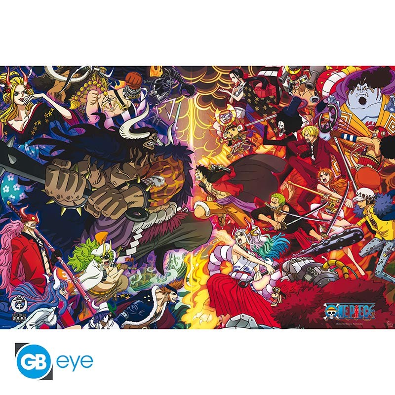 ONE PIECE Poster 1000 logs Final Fight (91.5x61cm)