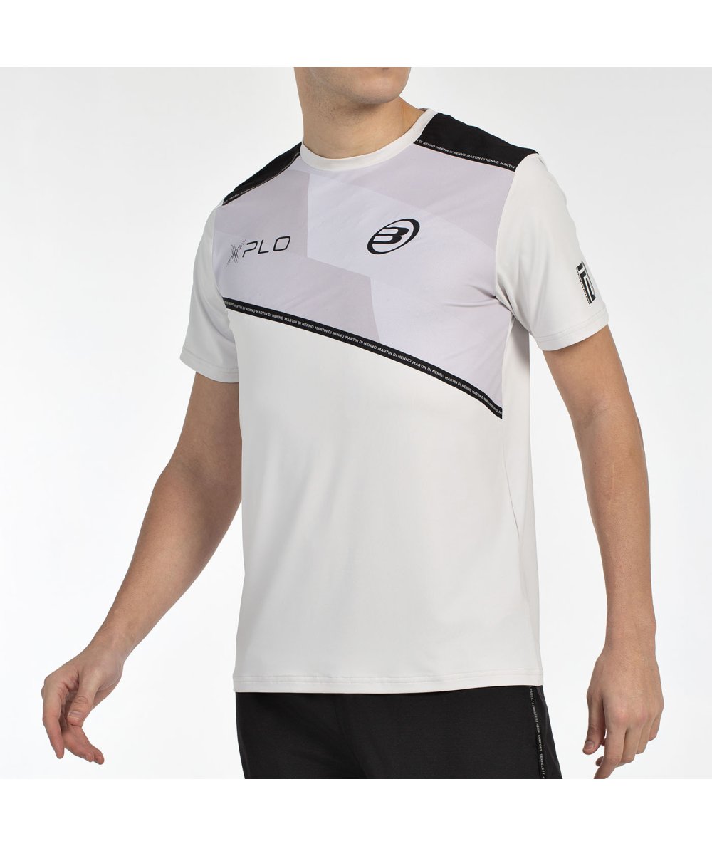 T-SHIRT BULLPADEL DI NENNO 25V GREY PEARL