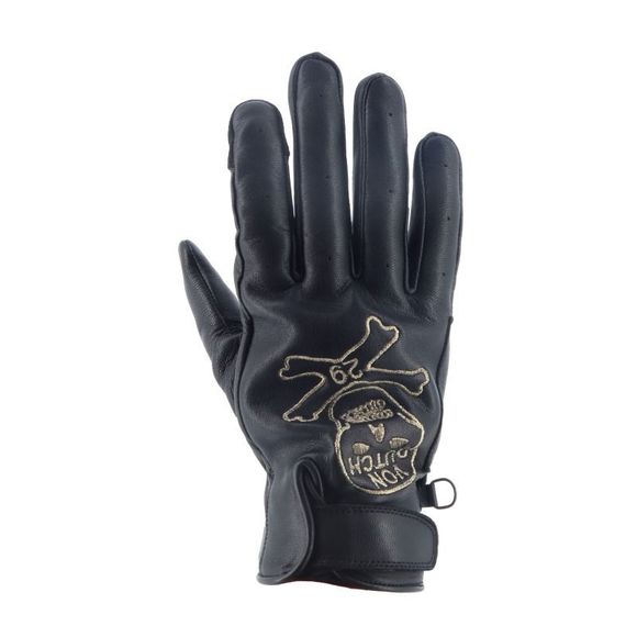 Helstons Gloves Von Dutch Bones - BlackRef: VDH0267