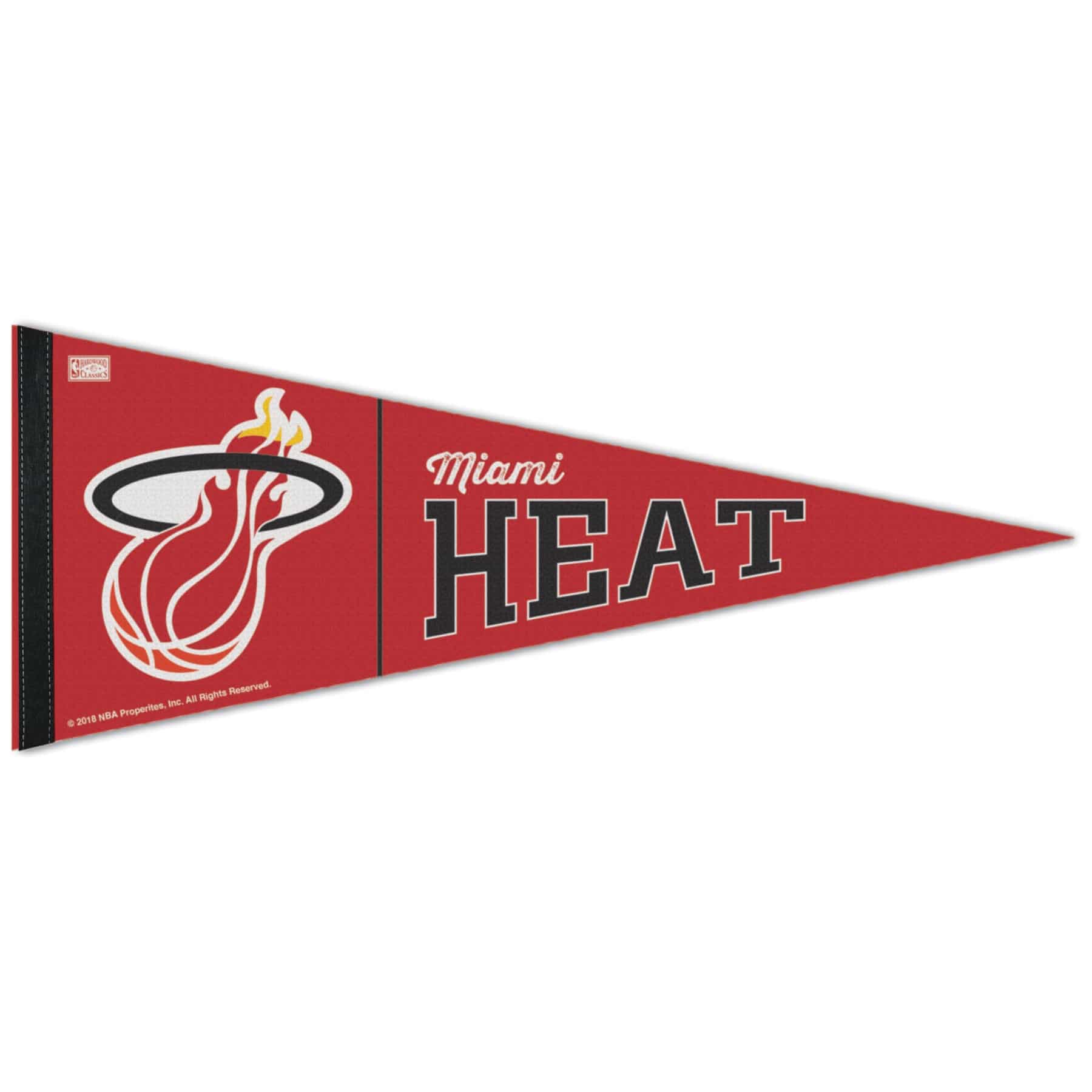Miami Heat Hardwood Classics Premium NBA Pennant