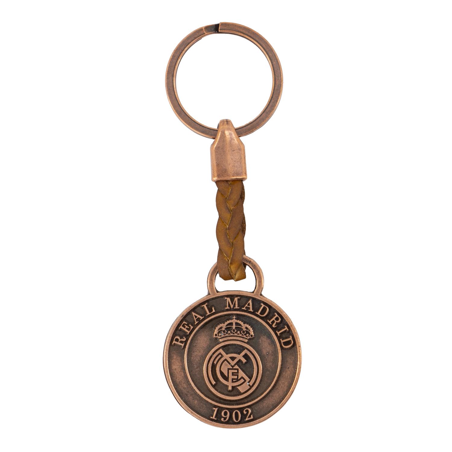 Keyring 1902 Brass Real Madrid