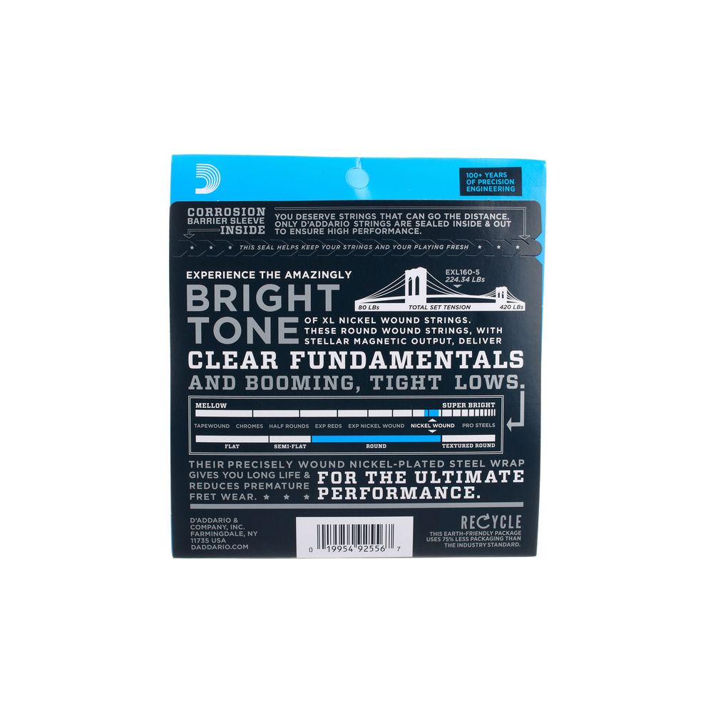 Daddario EXL160