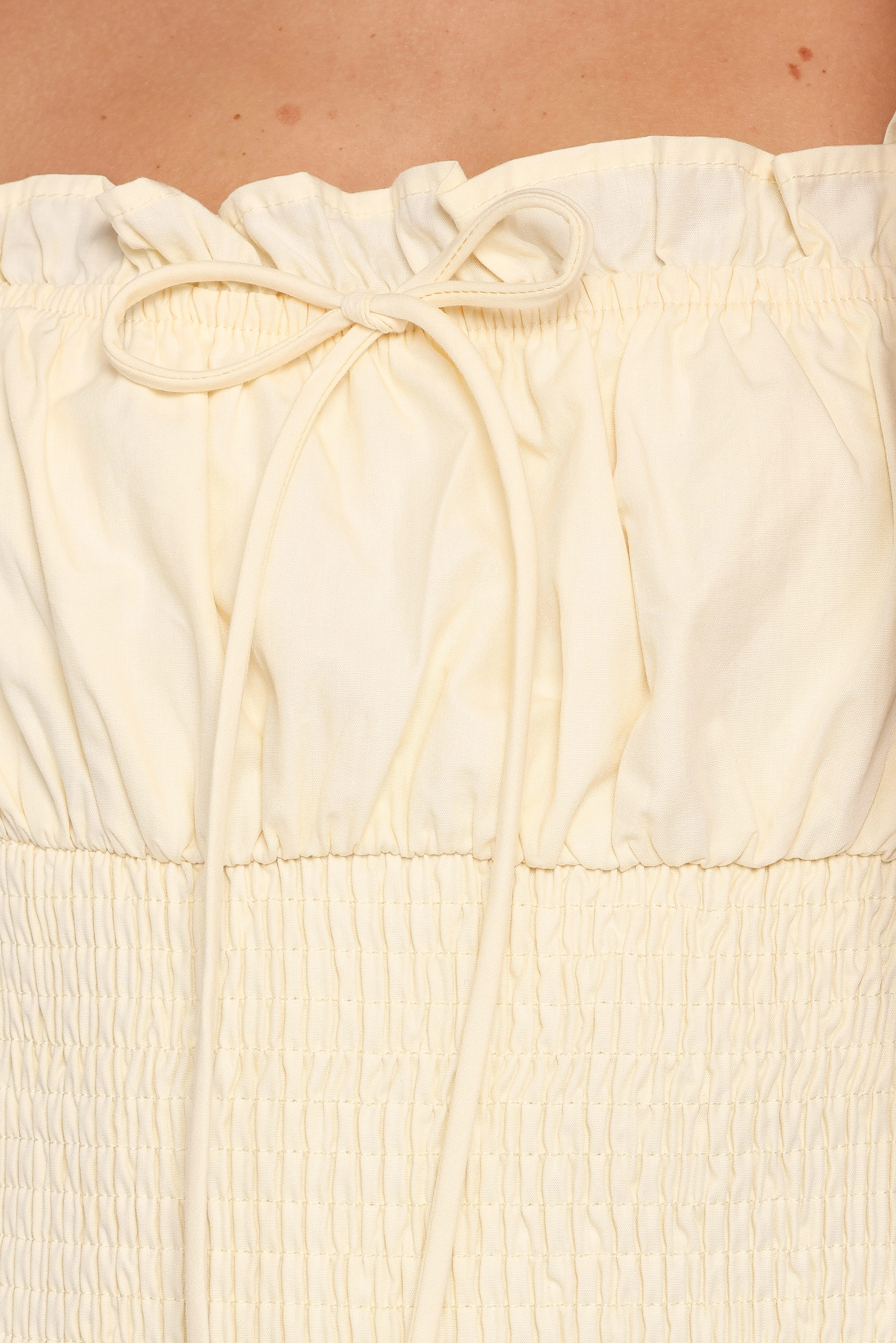Bronte Midi Dress - Butter Yellow
