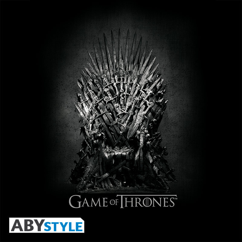 GAME OF THRONES T-shirt Iron throne - Abystyle