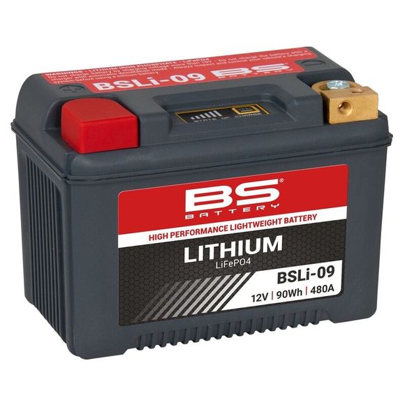BS Battery Lithium Ion BSLi-09 Battery (YTX20-BS/YTX20CH-BS/B50-N18A-A/YTX-BS/YTX14-BS)Ref: BSLI-09 / 1128230