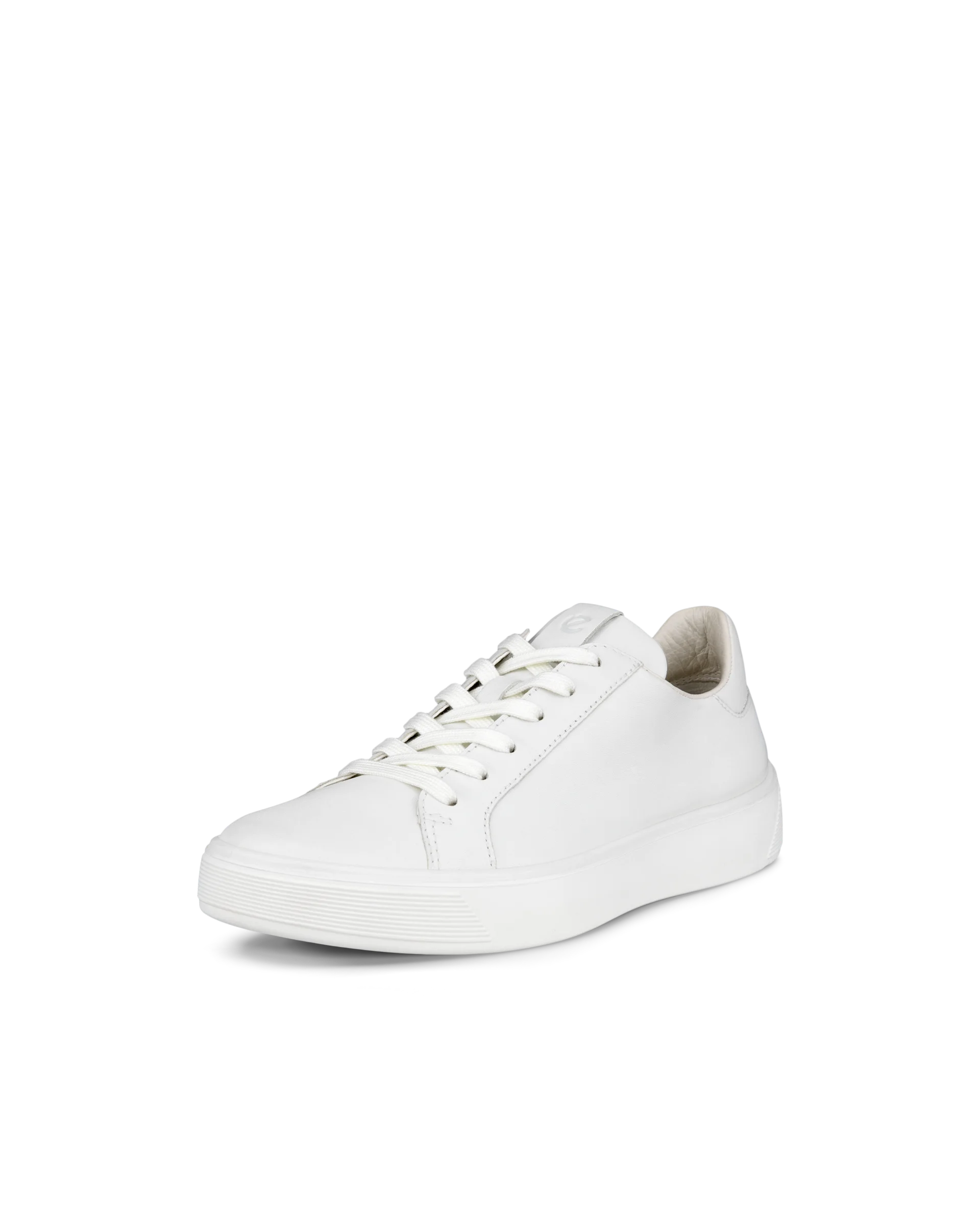 ECCO STREET TRAY W Damen Ledersneaker Weiß