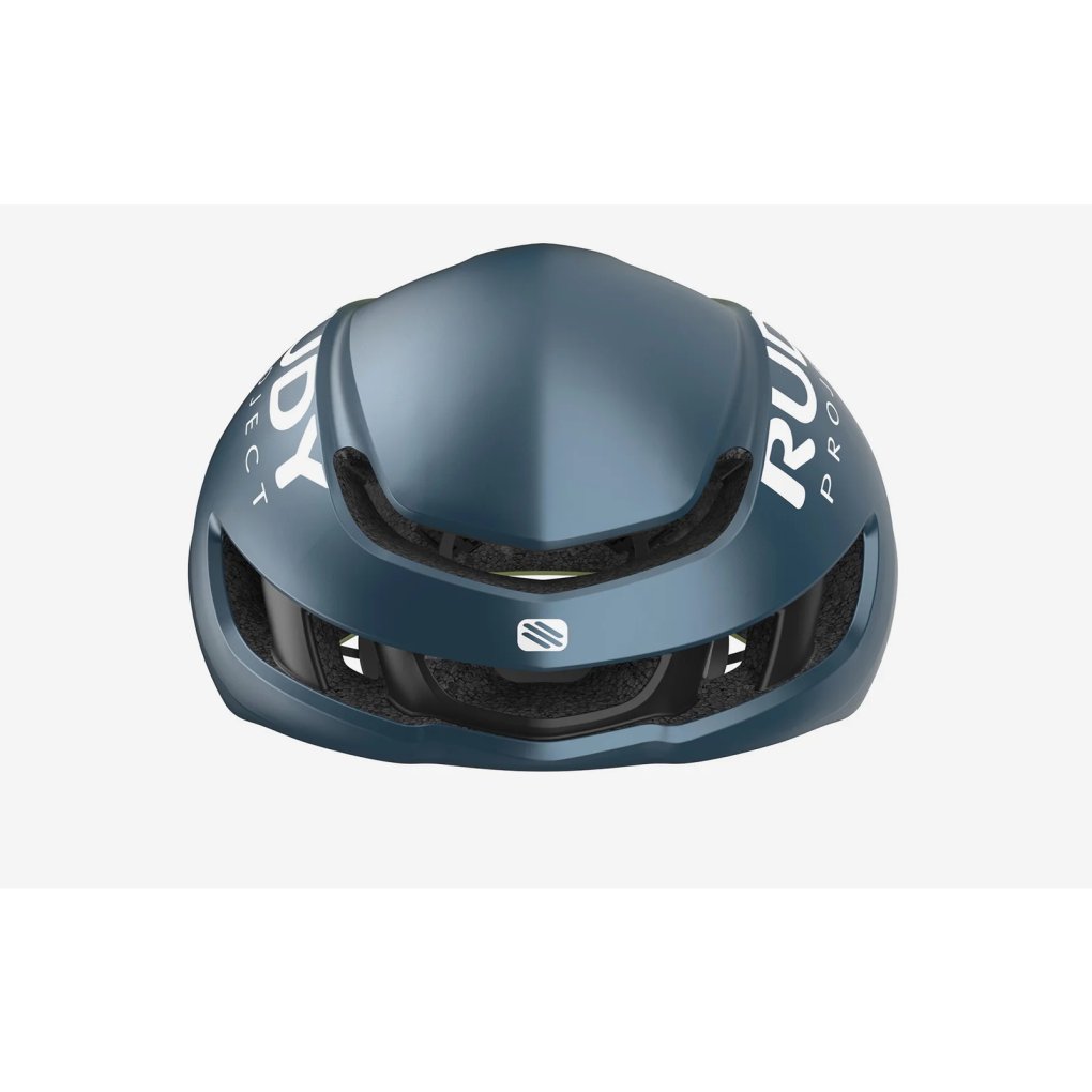 Rudy Project Nytron Helmet - Blue Avio/Apple Green Metal - Matte