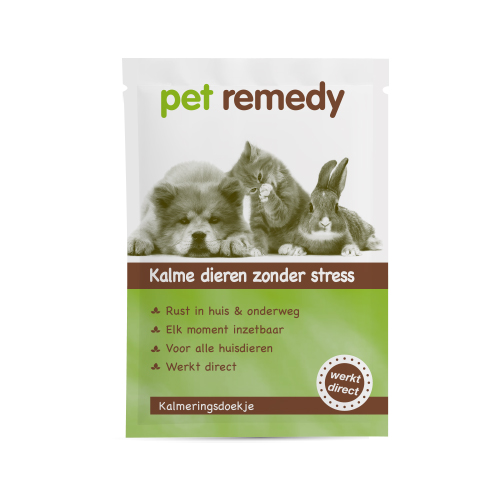 Pet Remedy Calming Wipes - 12 pieces