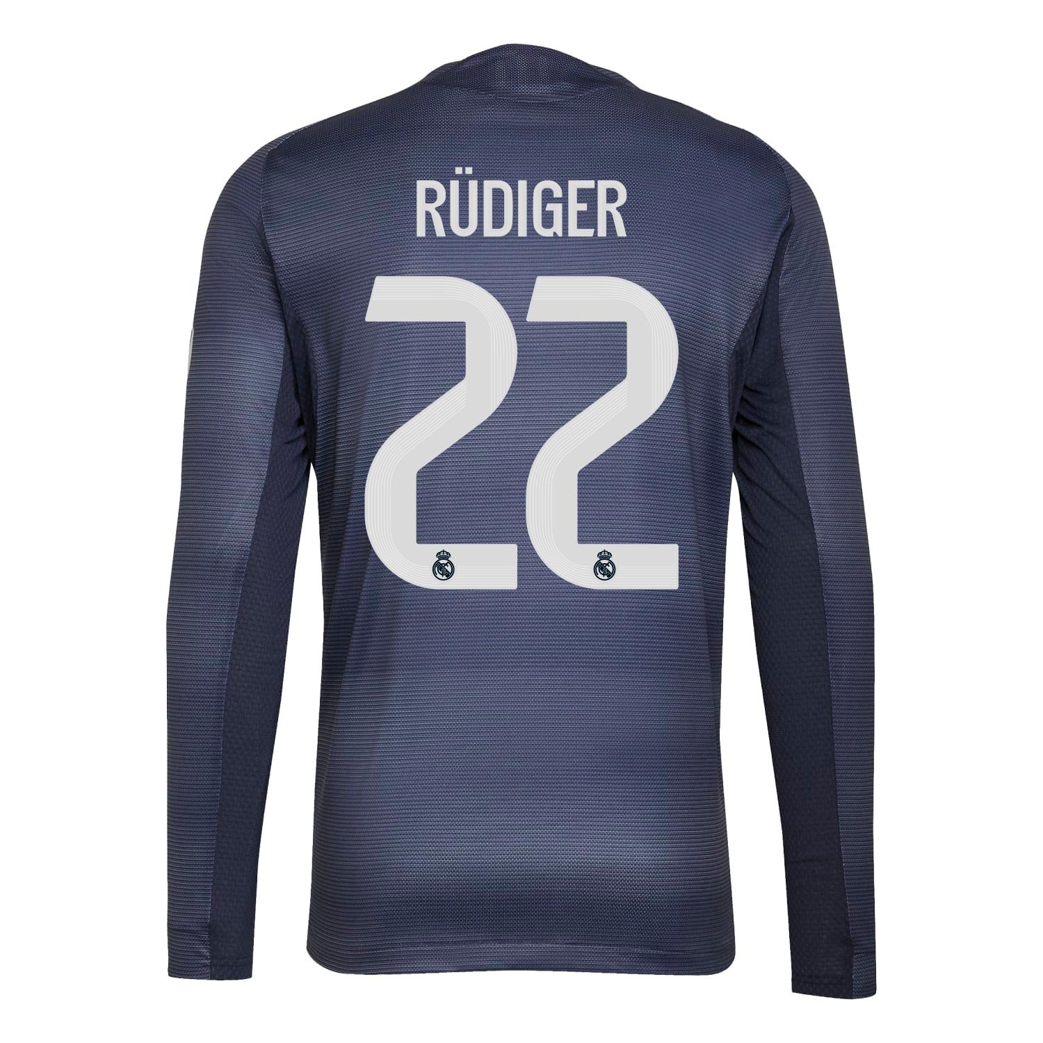 Mens Away Long Sleeve Authentic Shirt 25/26 Navy