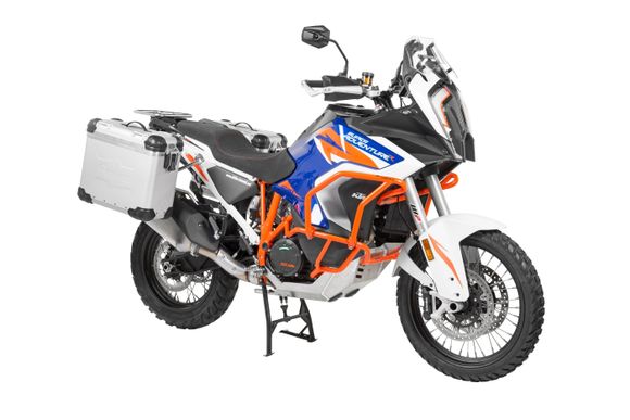 Touratech suitcase Complete kit ZEGA Evo 31/38 - Gray support included - Gray anodizedRef: Trt01673A / 01-373-6831-0