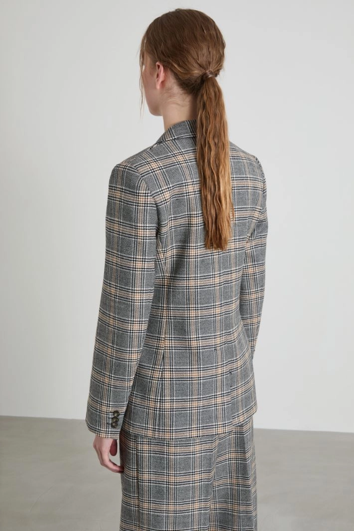 Batavia wool blazer - GREY