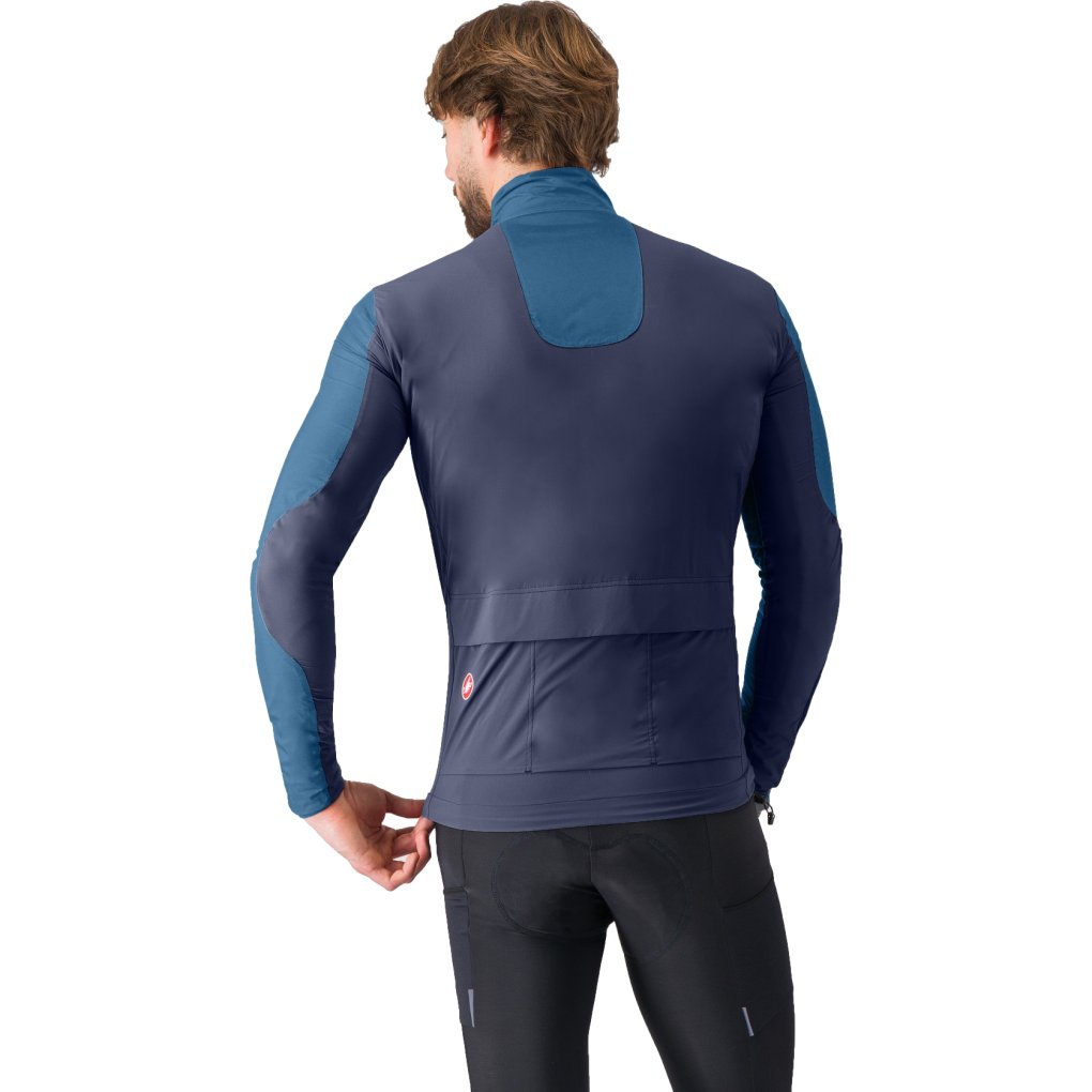 Castelli Unltd Trail Jacket Men - berry blue/twilight blue 464