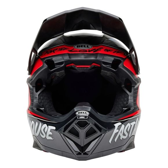 Casque cross Bell MOTO-10 SPHERICAL FASTHOUSE DITD 2026 - Noir / RougeRef : EL0728