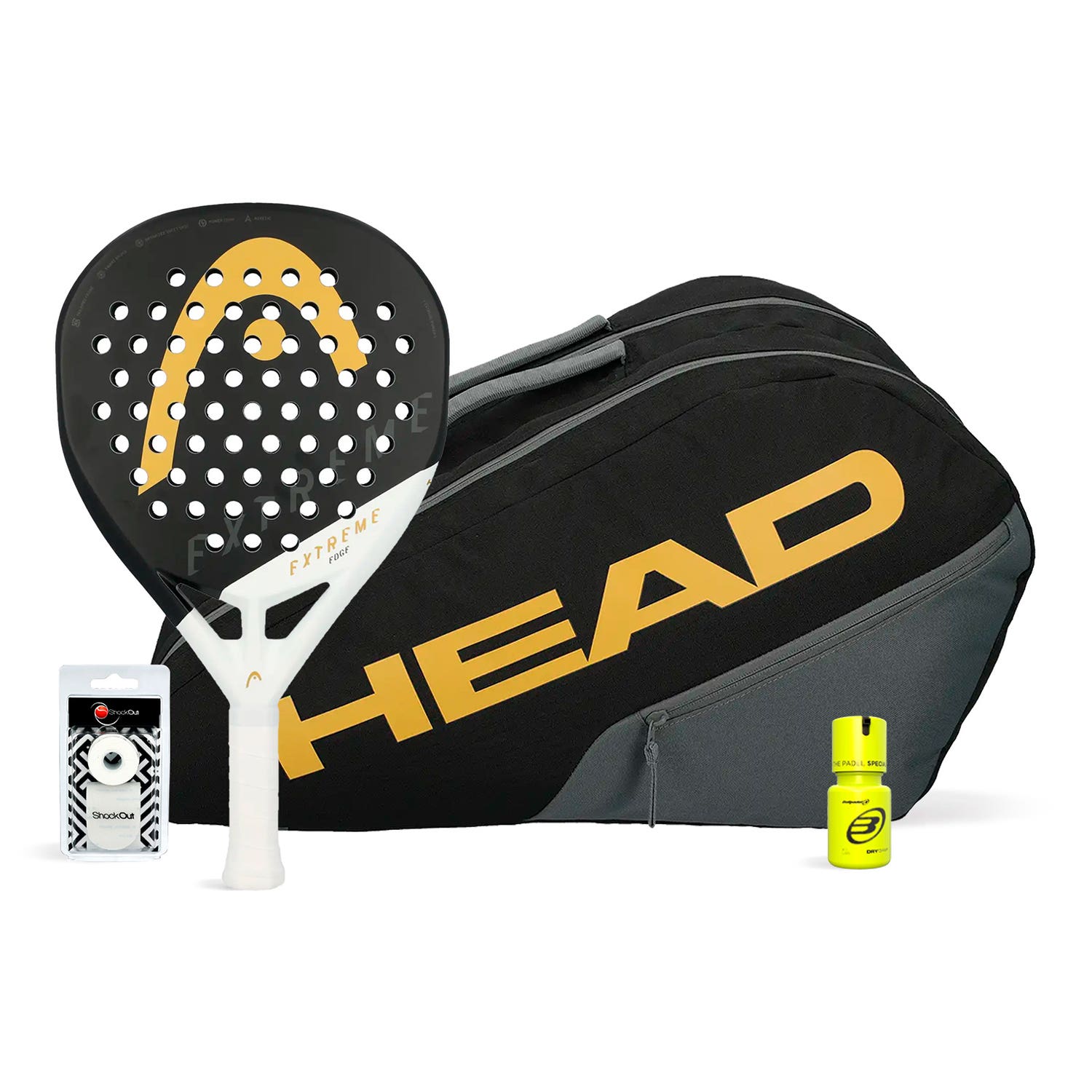 PACK HEAD EDGE EXTREME BLACK PADELBAG EDGE DRY GRIP