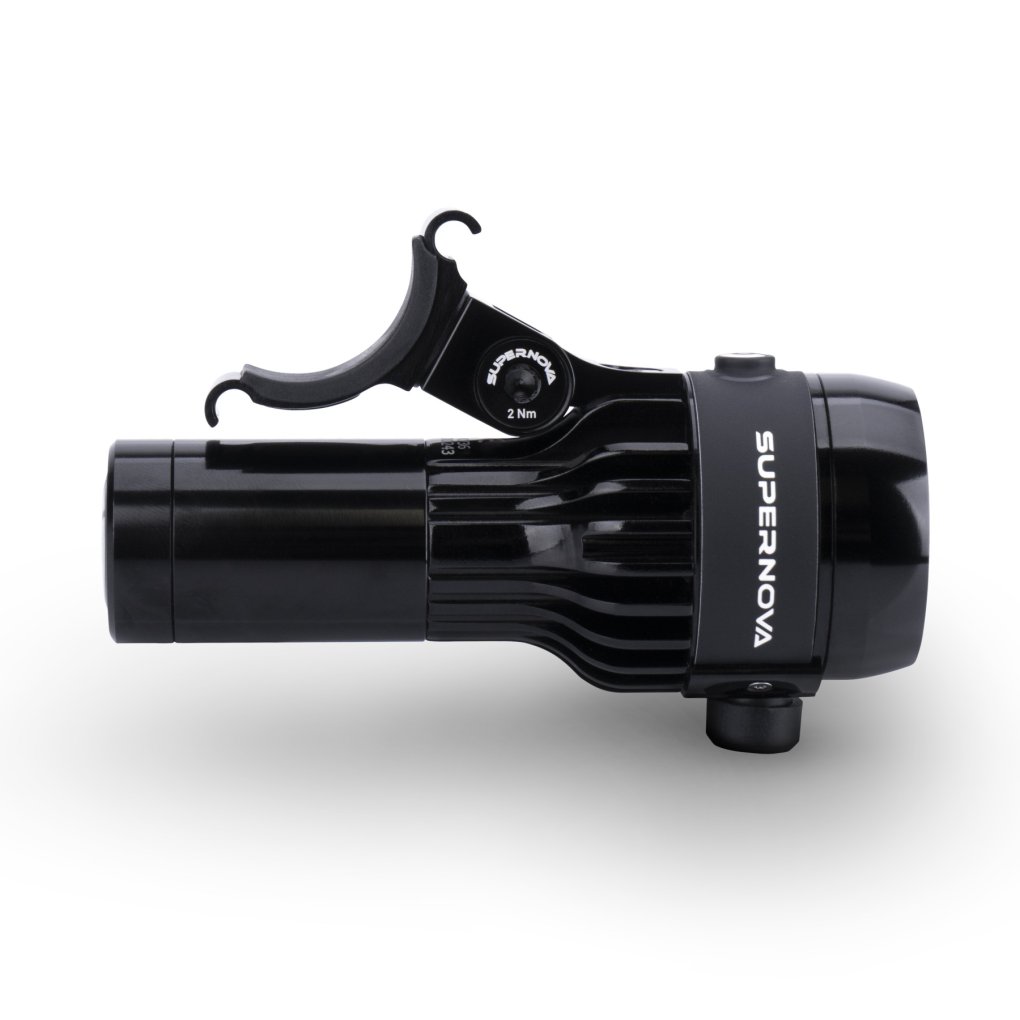 Supernova Airstream 2 Upside Down Front Light - black