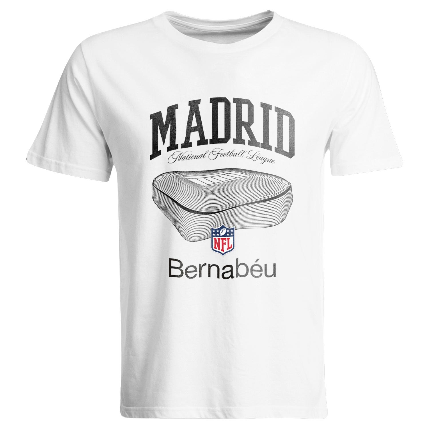 Mens Bernabéu x NFL Stadium Shirt White