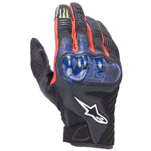 Alpinestars fq20 fabio quartararo smx-1 air v2 monster gloves - blackRef: AP3159